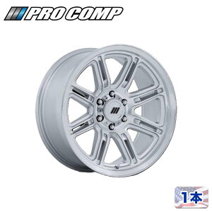�y PROCOMP ���K�i�z17�C���` �A���~�z�C�[�� 1�{PA206 SNARE 17×8 6H 139.7 ±0 CB106.1GLOSS SILVER W/ MACHINED FACE(�O���X�V���o�[/�}�V�[���h�t�F�C�X)�ėp/PA206SD17806800