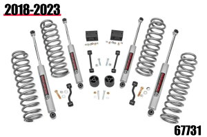 �yROUGH COUNTRY(���t�J���g���[)���K�A�����㗝�X�z2.5�C���`���t�g�A�b�v �T�X�L�b�g 4�h�A�p�R�C���X�v�����O/M1���m�`���[�u�V���b�N�t��Jeep Wrangler �W�[�v �����O���[ JL �A�����~�e�b�h2018