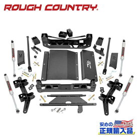 【ROUGH COUNTRY(ラフカントリー)正規輸入総代理店】4インチリフトアップキット/サスキット6穴ホイール装着車専用 M1モノチューブショック/アシストリンク付きChevrolet シボレーGMC C1500/K1500 トラック・SUV 1988年〜1999年