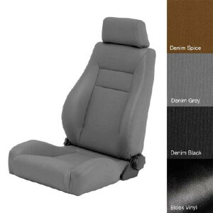 楽天市場 Smittybilt スミッティビルト 正規輸入代理店 フロント リクライニングシート グレーデニムjeep Wrangler ジープ ラングラー Cj Yj Tj 1976年 06年 Dolonco ドロンコ