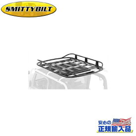 【Smittybilt (スミッティビルト) 正規代理店】ジープ JK ラングラー SRC ルーフラック スチール ブラックテクスチャーJEEP JK Wrangler 4ドア用 2007年〜2018年 外装パーツ カスタム パーツ カーパーツ