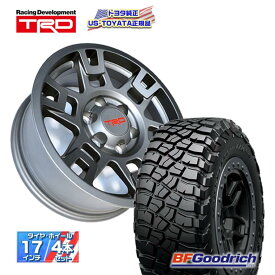 【US TOYOTA TRD正規品】17インチ タイヤ ホイール 4本セット BFグッドリッチ Mud Terrain KM3 265/70R17 ランクル 150プラド/FJクルーザー/ハイラックス 215サーフ/GUN125/タコマ USトヨタ PTR20-35110-G