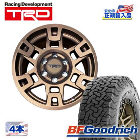 【US TOYOTA TRD正規品】17インチ タイヤ＆ホイール 4本セットBFグッドリッチ All Terrain T/A KO2 265/70R17トヨタ FJ/150プラド/215サーフ/タコマ