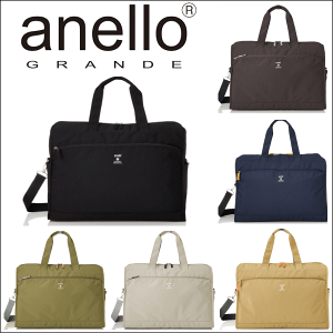 �{�X�g���o�b�O anello GRANDE �A�l�� �O�����f GTM0178Z ��e�� �y�� ���� �X�|�[�c�V���[�Y 2way �V�����_�[�o�b�O �_�[�N�u���b�N�F �u���b�N�F �l�C�r�[�F �I���[�u�F �O���[�x�[�W���F �x�[�W