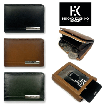 楽天市場】【送料無料】|ヒロココシノ・オム L字束入れ