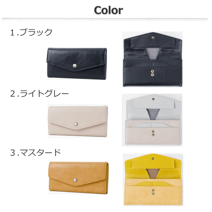 長財布　　ライトグレー❤︎ 冬季限定グレーの ラウンドファスナー 長財布 ※納期1か月 - Lazy