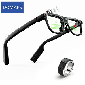 Domars AR�O���X �X�}�[�g�O���X AI���K�l �����\�� ������MicroLED�f�B�X�v���C ��c�c���^�����쐬 �J�������� �����|�� 261�ȏ㌾��|�� �I�t���C���|�� AR�i�r�Q�[�V���� ���y�Đ� 8���ԘA���g