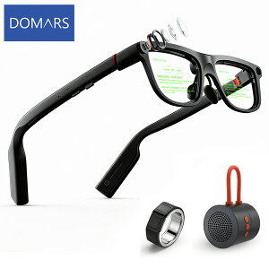 Domars AR�O���X �X�}�[�g�O���X AI���K�l �����\�� ������MicroLED�f�B�X�v���C ��c�c���^�����쐬 �J�������� �����|�� 261�ȏ㌾��|�� �I�t���C���|�� AR�i�r�Q�[�V���� ���y�Đ� 8���ԘA���g