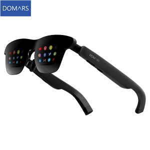Domars AR�O���X XR�O���X 3DoF�Ή� �|�[�^�u���V�A�^�[ Micro OLED �ő�231�C���`���� Dolby Vision�Ή� 120Hz 3DoF�\���Ή� AI HDR�ϊ� BANG & OLUFSEN�T�E���h���� 2D��3D�ϊ��Ή� AR���K�l
