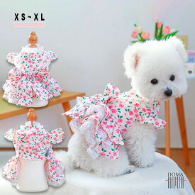 【全商品ポイント5倍】犬服 ドッグウェア ワンピース 犬ドレス 猫服 ウェディングドレス かわいい おしゃれ 女の子 パーティードレス 上品 リボン レース 結婚式 お祝い リングドッグ 記念パーティー 犬の服 ペット服
