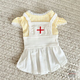 犬服 ハロウィン ワンピース コスプレ 仮装 ナース ナース服 制服 可愛い 女医 看護婦 医者 コスチューム 猫服