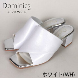 【SALE】Dominic3 ドミニクバー サンダル No.9115 シープレザー カバードミュール 日本製 履きやすい 歩きやすい 柔らかい ソフト 本革