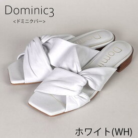 【SALE】Dominic3 ドミニクバー サンダル No.9117 サイドノットサンダル 日本製 履きやすい 歩きやすい 柔らかい ソフト 本革