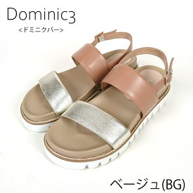 【SALE】Dominic3 ドミニクバー サンダル No.9187 フットベット パデットサンダル 日本製 履きやすい 歩きやすい 柔らかい ソフト リラックス リカバリー きれいめ カジュアル 快適 本革
