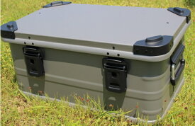 CHANODUG OUTDOOR 新色 マットグレー スタッキング アルミコンテナボックス 30L 50L Matte gray スタッキングアルミコンテナ アウトドア収納ボックス フタ付 収納ケース 収納BOX 道具入れ 軽量 スタッキング コンテナ アウトドア キャンプ用品 送料無料