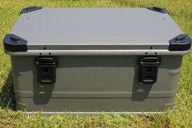 CHANODUG OUTDOOR 新色 マットグレー スタッキング アルミコンテナボックス 50L 30L Matte gray スタッキングアルミコンテナ アウトドア収納ボックス フタ付 収納ケース 収納BOX 道具入れ 軽量 スタッキング コンテナ アウトドア キャンプ用品 送料無料 SALE
