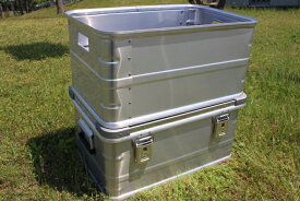 GENERIC OUTDOOR スタッキングアルミボックスwith49 ガレージ収納箱 アルミバスケットボックス キャンプギア収納箱 トランクボックス aluminum box アウトドアコンテナボックス スタッキングボックス アウトドアギアボックス 車内収納 道具箱 工具箱 送料無料 SALE