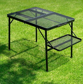 CHANODUG OUTDOOR IGT 2WAY ALLメッシュテーブル IGTテーブル FX-7211 フラットバーナーテーブル メッシュテーブル ハイ・ロー2WAY タフライトテーブル バーベキューテーブル アウトドアメッシュテーブル アイアンテーブル 送料無料