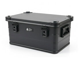 GENERIC OUTDOOR NEW マットブラック アルミコンテナボックス 30l 50lスタキングアルミコンテナ アウトドア収納ボックス 収納ケース 収納BOX matte black 道具入れ 軽量 コンテナ アウトドア キャンプ用品 車載整頓箱 送料無料