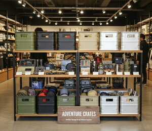 GENERIC OUTDOOR �X�^�b�L���O �A���~�{�b�N�Xwith35�A�[�X�J���[ �K���[�W���[�� �A���~�o�X�P�b�g�{�b�N�X �L�����v�M�A���[�� �g�����N�{�b�N�X aluminum box �A�E�g�h�A�R���e�i�{�b�N�X �X�^�b