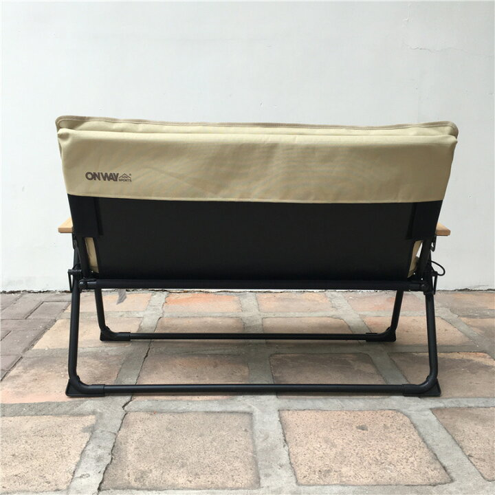 楽天市場】2WAYベンチチェア ブラック OW-130 アウトドアチェア 折畳 