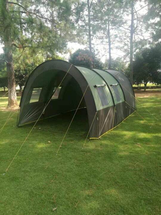 楽天市場】トンネルテント カマボコテント 3ルームテント 大型テント 