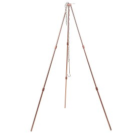 CAMPING MOON キャンピングムーン トライポッド M MS-080 BRZ 焚き火三脚 焚火三脚 キャンプクッキング アウトドアクッキングトライポット