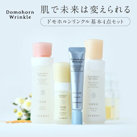 楽天市場】【公式】ドモホルンリンクル 基本4点 セット 約60日分 朝晩 