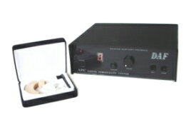 吃音改善をサポート スムーズなしゃべりを促す 発話リード装置 DAF+フルーエント・スピーカー 耳かけ式 セット