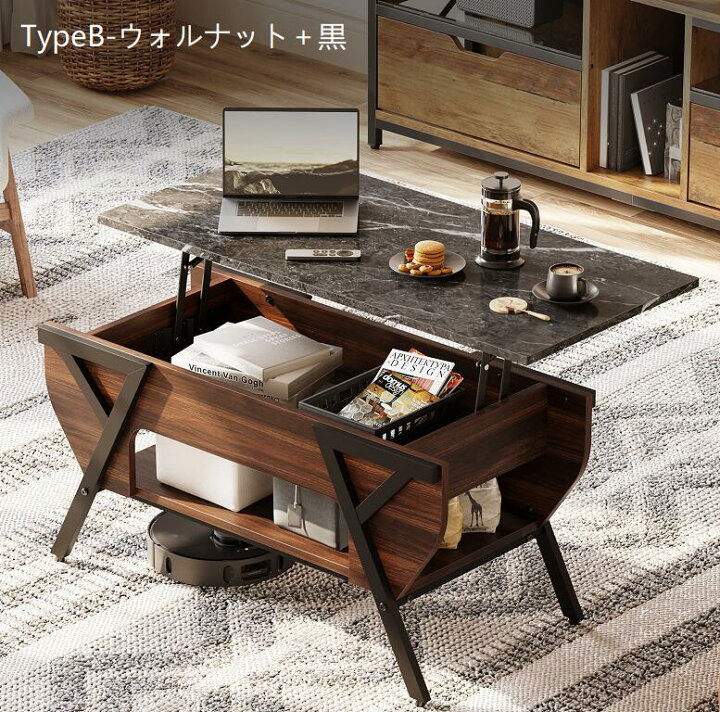 楽天市場】＼880円OFFクーポン配布中！／Bestier リフトアップテーブル 