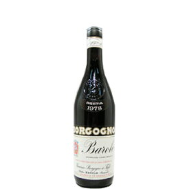 [●]ボルゴーニョ バローロ 1978 750ml[イタリア ピエモンテ 赤ワイン バックヴィンテージ 数量限定]