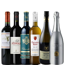 【送料無料】ベストセラーワイン 6本セット750ml×6本セット［ワインセット フランス ニュージーランド チリ イタリア 赤 白 スパークリング］※在庫状況により急な銘柄変更する場合がございます。