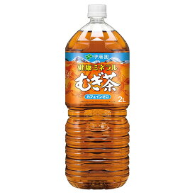 伊藤園 健康ミネラルむぎ茶 2000ml PET (1ケース/6本)［ノンカフェイン 麦茶 子供 妊娠中 たまひよ］