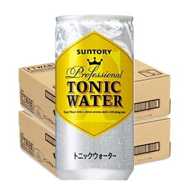 サントリー トニックウォーター 200ml缶 ×60本（2ケース）セット 割り材 炭酸飲料 カクテル ジントニック 家飲み 人気 業務用 トニックウォーター サントリー