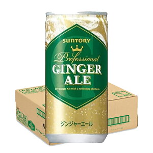 サントリー ジンジャーエール 200ml缶 ×30本(1ケース)セット 割り材 炭酸飲料 家飲み カクテル ハイボール ジンジャードリンク 人気