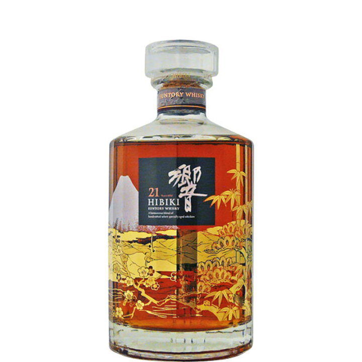 楽天市場】サントリー 響 21年 意匠ボトル 花鳥風月 白箱付き 43度  