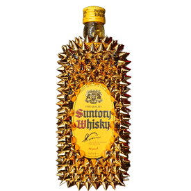 サントリー ウイスキー 角瓶 700ml 40% デコレーションボトル トゲトゲカスタム トゲ角 トゲマンド トゲモエ トゲコーラ ギフト プレゼント【送料無料】