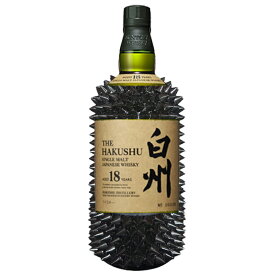 サントリー 白州 18年 デコレーションボトル 700ml ×1本[ジャパニーズ ウィスキー モルト 数量限定 トゲ トゲ カスタム ボトル ギフト]※在庫状況により納期が変わります。※現在品薄につき随時在庫確認ください[送料無料]