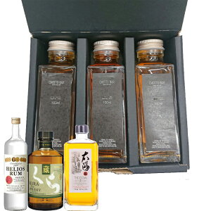 CHOTTO BAR \GII wIX  EBXL[  Zbg 100ml ×3{ZbgmwIX40x TEEDA5N40x the whisky Rum cask finishn[ ̓ o^C ʂ蔄] DONSݓX TKDon