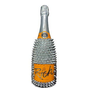 ヴーヴ クリコ リッチ デコレーションボトル 750ml×1本 送料無料【フランス シャンパーニュ VEUVE CLICQUOT Rich Rose 限定ボトル デコレーション シャンパン ロゼスパークリング ギフト プレゼント