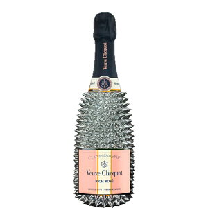 ヴーヴ クリコ リッチ ロゼ オン アイス デコレーションボトル 750ml×1本 送料無料【フランス シャンパーニュ 高級 スパークリングワイン VEUVE CLICQUOT 限定デザイン 人気 ギフト プレゼント 贈
