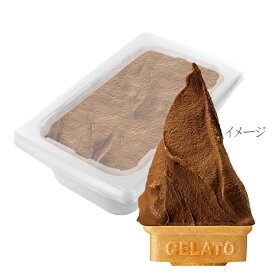 ［送料無料］ロッテ イルジェラート ベルギー チョコレート2L×1[業務用 冷凍]