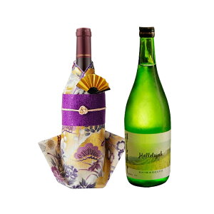 {gJo[ PiЂ߁j{ n ċ 720mlyv~AC a {gEFA { C Ē Mtg CO COOL JAPAN yY CoEhzKimono wine bottle cover