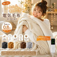 ＼クーポンで4,980円から／電気毛布 掛け 電気掛け毛布 大判190×130/160×80cm シングル セミダブル 洗…