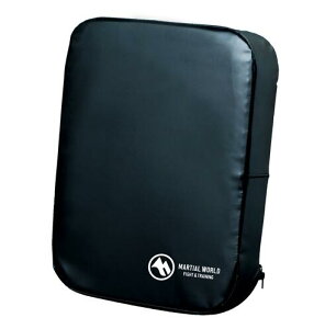 【マーシャルワールド】フラットミット・黒(BM50)格闘技用品 空手 ボクシングミット キックミット パンチングミット