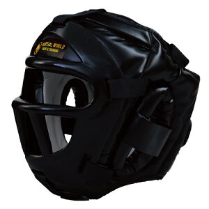 【11/1限定】 ポイント最大20倍&最大400円クーポン配布|【マーシャルワールド】パーフェクトヘッドガード・S・黒(HG15-S-BK)後頭部パッド 樹脂 イヤーガード付き 簡単取り外し 合皮