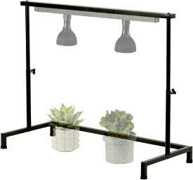 ビザールプランツライトスタンド　LPS-800-BK　ブラック　BIBILAB　塊根植物　植物育成 ライトスタンド