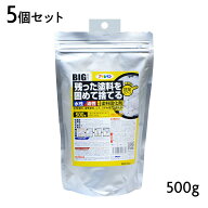 ペンキ固化剤 アサヒペン 水性・油性兼用塗料固化剤BIGタイプ 500g 5個セット 塗料廃棄 廃棄物処理 計量…