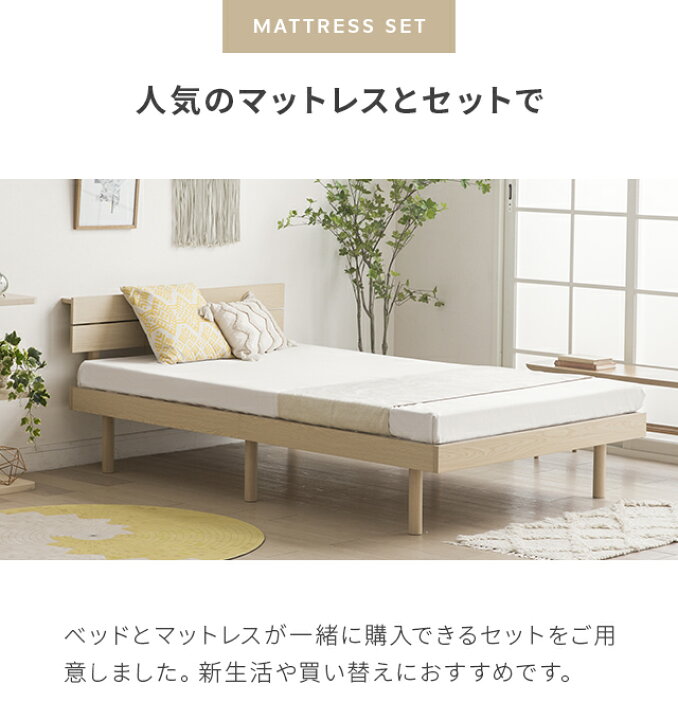 楽天市場】[10%オフ☆3/11 2時まで] ベッド ベッドフレーム ヘッド 