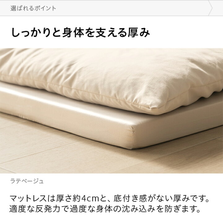 楽天市場】[P5倍 本日 12時〜] 布団セット 高反発マットレス付き 布団5  